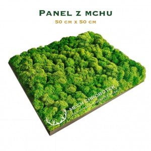 panel z mchu spring green 50x50